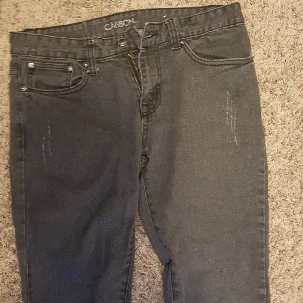 Dark Grey jeans for men by Carbon